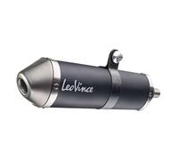 Silencieux 50 a boite leovince x-fight inox noir pour beta 50 rr euro 5 2023+ ve