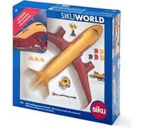 1702 Avion Cargo DHL avec accessoires Bleu G