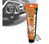 170g Pâte de réparation d'échappement,Pate a Joint Moteur,Mastic d'étanchéité résistant à la Chaleur,Kit de réparation pour Silencieux de Voiture, tuyaux d'échappement