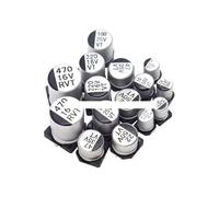 170pcs SMD Aluminum Electrolytic Capacitor Assorted Kit 10Values 0.47uF 1uF 2.2uF 4.7uF 10uF 22uF 47uF 100uF 220uF Samples Set NWPNLXEA