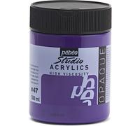 [171047] Pébéo Pot 500ml Peinture Studio Acrylique Fine Haute Viscosité Viole...