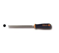 Beta Utensili 200 Mm Round File Medium-sweet Doré Black / Blue