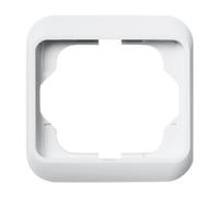 1721-24G Plaque de recouvrement 1 poste blanc stu