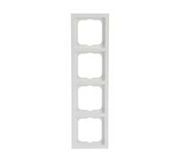 1724-184K Plaque de recouvrement 4 postes blanc s 4011395050781