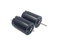 1725 17mm*25mm Coreless electronic starter DC12V 12000RPM/15000RPM High Speed Mute electronic starter Singal Shaft/Dual Shaft for Tattoo Machine NWPNLXEA(Model A 12000RPM)