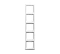 1725-914 Plaque de recouvrement 5 postes blanc al 4011395191941