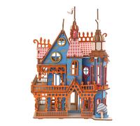174 Pièces 3d Découpe Laser En Bois Rêve Villa Assemblage En Trois Dimensions Puzzle Modèle Jouets Éducatifs Pour Enfants Cadeau