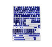174 Touches PBT Profile Bleu Jade Keycaps pour Clavier Mécanique de Jeu Double Shot DIY pour Aula F75 F87 F99 Key Caps