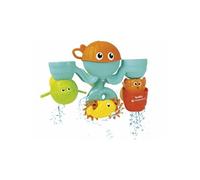 Clementoni Centre d'activités aquatiques 17458 – Jeu de bain avec jets d'eau et animaux marins, dès 10 mois