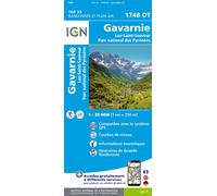 1748ot gavarnie luz-saint-sauveur pn des pyrenees Top 25 1748 Ouest - Collectif - Ign Institut Geographique National - broché - Atlas / carte
