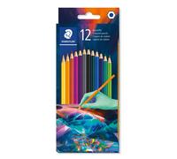 [175C12E2-1] STAEDTLER Crayon de couleur Edition 1, étui en carton de 12