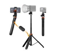 175cm Trépied Smartphone - K&F Concept Perche à Selfie - Trépied d'éclairage avec Télécommande, Support de Lumière de Photographie