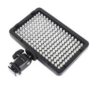 176LED Mini On-Camera Light 5V-2.1A, 5 Color Cards