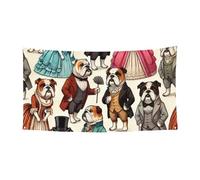 177,8 x 88,9 cm - Bannière de fond pour événements et fêtes - Motif mauvais œil mystique