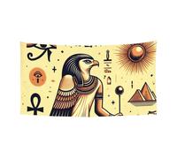 177,8 x 88,9 cm - Bannière murale à suspendre pour événements et fêtes - Égypte ancienne - Pharaons - Égypte ancienne