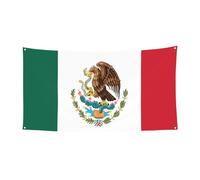 177,8 x 88,9 cm Drapeau mexique en plein air Bannière de toile de fond pour événements et fêtes