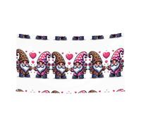 177,8 x 88,9 cm Valentine-Cœur-Léopard Toile de fond pour événements et fêtes