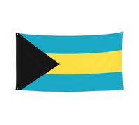177,8 x 89,9 cm Bannière décorative Drapeau des Bahamas Bannière de vacances à suspendre Intérieur Extérieur Fête de Noël Bannière de fête d'anniversaire