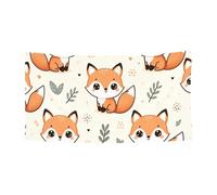 177,8 x 89,9 cm Kawaii-Cute-Fox Toile de fond pour événements et fêtes