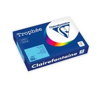 [1774PC] Clairefontaine Ramette Papier FSC A4 80g 500 Feuilles Bleu Alizé