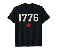 1776 American Independence Vintage Distressed Star USA T-Shirt