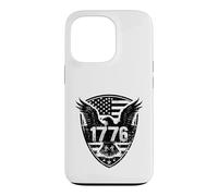 1776 American The Eagle Shield Drapeau USA Patriotique Vintage Coque pour iPhone 13 Pro