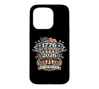 1776 Mission 2026 History Teacher 250 Years USA 4 Juillet Coque pour iPhone 15 Pro