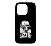 1776 Reasons Why Eagle Funny 4 Juillet Coque pour iPhone 15 Pro