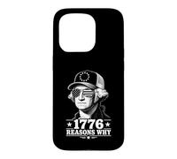 1776 Reasons Why Funny 4 Juillet George Washington Coque pour iPhone 15 Pro