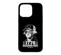 1776 Reasons Why Funny 4 Juillet George Washington Coque pour iPhone 15 Pro Max