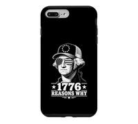 1776 Reasons Why Funny 4 Juillet George Washington Coque pour iPhone 7 Plus/8 Plus