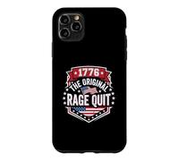 1776 The Original Rage Quit Funny Gamer 4 Juillet Coque pour iPhone 11 Pro Max