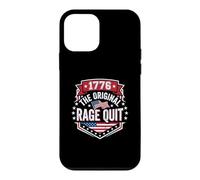 1776 The Original Rage Quit Funny Gamer 4 Juillet Coque pour iPhone 12 Mini