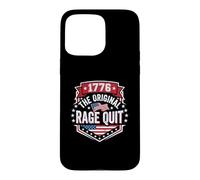 1776 The Original Rage Quit Funny Gamer 4 Juillet Coque pour iPhone 15 Pro Max