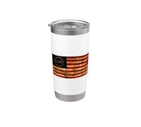 1776 US Flag We The People Distressed USA United States Gobelet isotherme en acier inoxydable double paroi