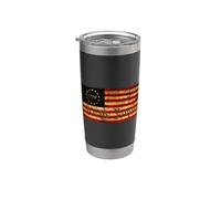 1776 US Flag We The People Distressed USA United States Gobelet isotherme en acier inoxydable double paroi