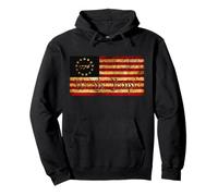 1776 US Flag We The People Distressed USA United States Sweat à Capuche