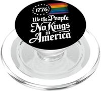 1776 We The People No Kings in America Fierté Rainbow PopSockets PopGrip pour MagSafe