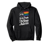 1776 We The People No Kings in America Fierté Rainbow Sweat à Capuche