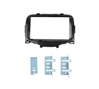 178 X 102Mm Double Autoradio StéRéO DVD Fascia Panel Panel GPS Frame pour GPS = 2014: 1: 1 = Aygo, 108, Kit de Tableau de Bord