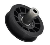 179114 Poulie de renvoi plate pour AYP Craftsman Husqvarna Poulan 532179114, poulie de renvoi 179114 5321791-14 pour tondeuse à gazon Craftsman Husqvarna CT131 CT151 LT1238 LT1538 LTH204 2 Remplacer