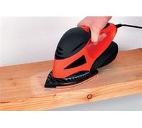 1794000 6 Patins Auto-agrippants Largeur 107 X Longueur 142 Mm, Perforés, Corindon Grains 180, Inclus 18 Pointes