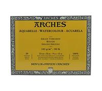 1795078 Arches Aquarelle Bloc, bois, blanc, 31 x 23 x 1 cm