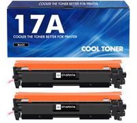 17A CF217A Cartouche de Toner Compatible pour HP 17A Noir 2-Pack | CF217A Laserjet Pro MFP M130FW M130FN M130NW M130A Pro M102w M102a M130 M102