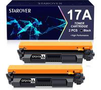 17A Toner Compatible Pour Hp 17A Cf217A Pour Hp Laserjet Pro Mfp M130Fn M130A M130Nw M130Fw, Pro M102W M102A Imprimante (Noir,Pack De 2)[Marque2998]