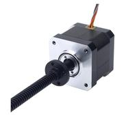 17E15S1684DB4-350RS-H Nema 17 High Temp External Trapezoidal Linear Screw Stepper electronic starter 1.68A Lead 4mm with Screw Length 350mm RUAJOGYNVM