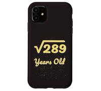 17ème Anniversaire Racine carrée 289 Ans mathématiques algèbre 2009 Coque pour iPhone 11