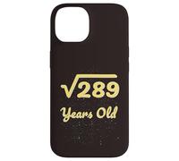 17ème Anniversaire Racine carrée 289 Ans mathématiques algèbre 2009 Coque pour iPhone 14