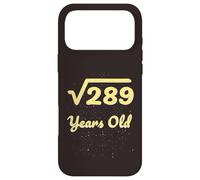 17ème Anniversaire Racine carrée 289 Ans mathématiques algèbre 2009 Coque pour iPhone 17 Pro Max