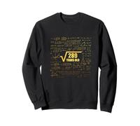 17ème Anniversaire Racine carrée de 289 17 Ans Math Fun Sweatshirt